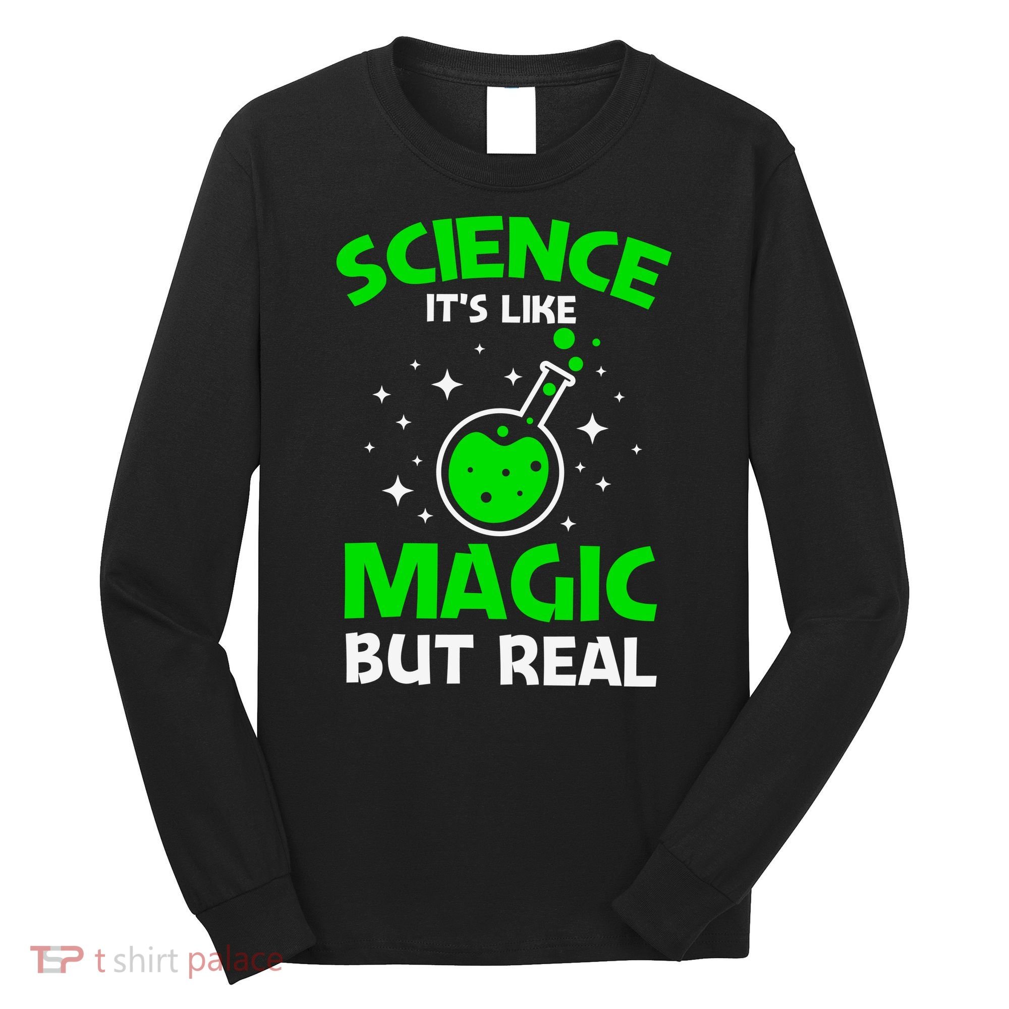Funny Science Quote Science Teacher Retro Sunset Teacher Appreciation Long Sleeve Shirt