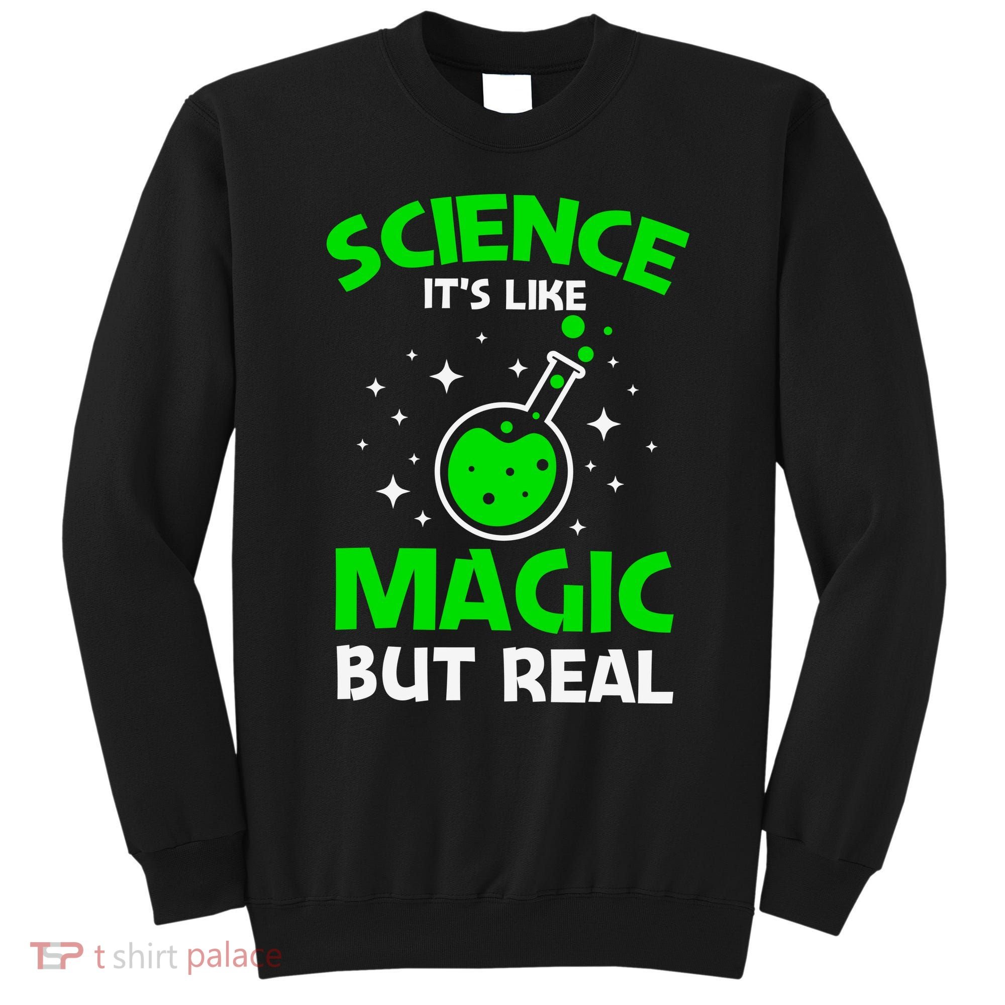 Funny Science Quote Science Teacher Retro Sunset Teacher Appreciation Sweatshirt