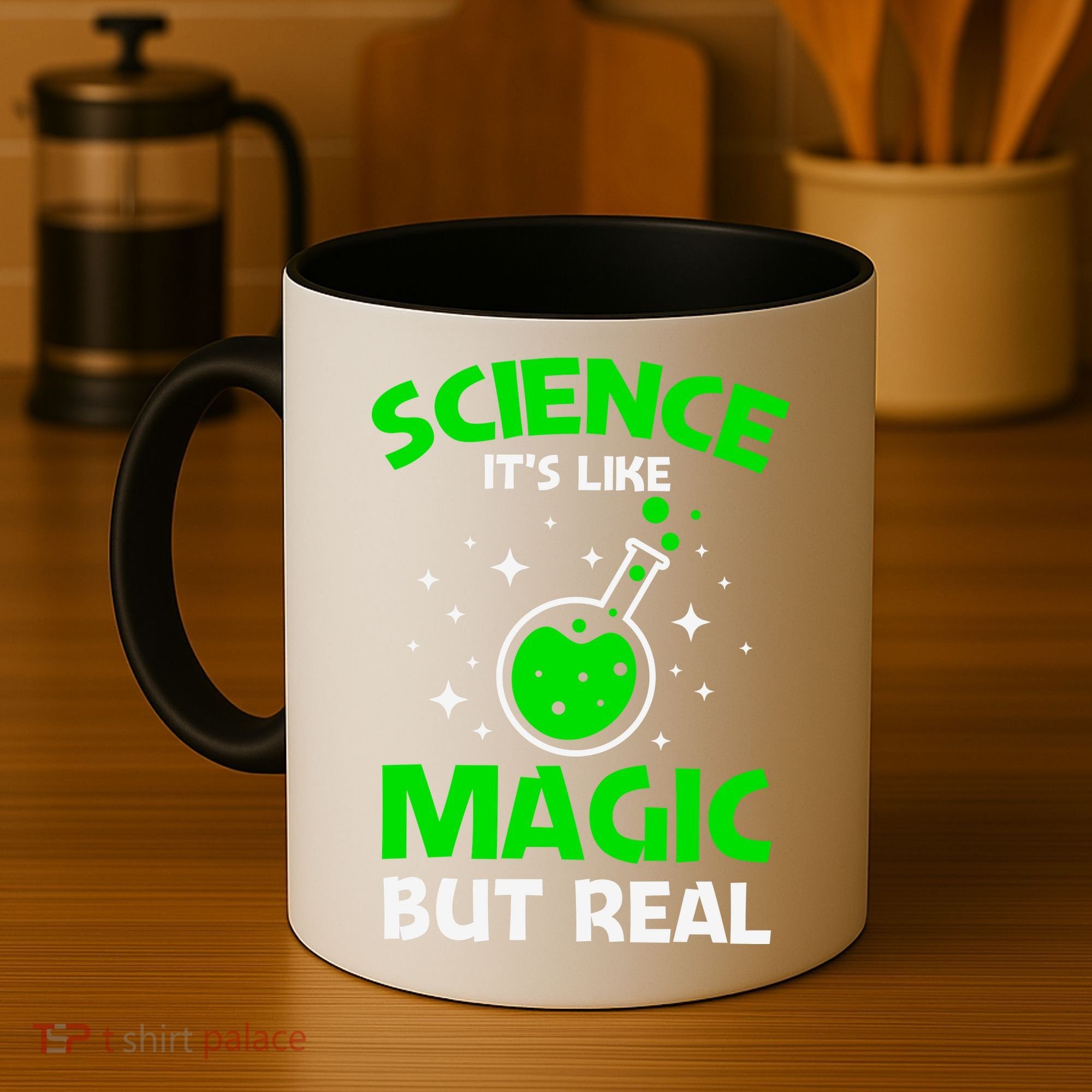 Funny Science Quote Science Teacher Retro Sunset Teacher Appreciation Coffee Mug