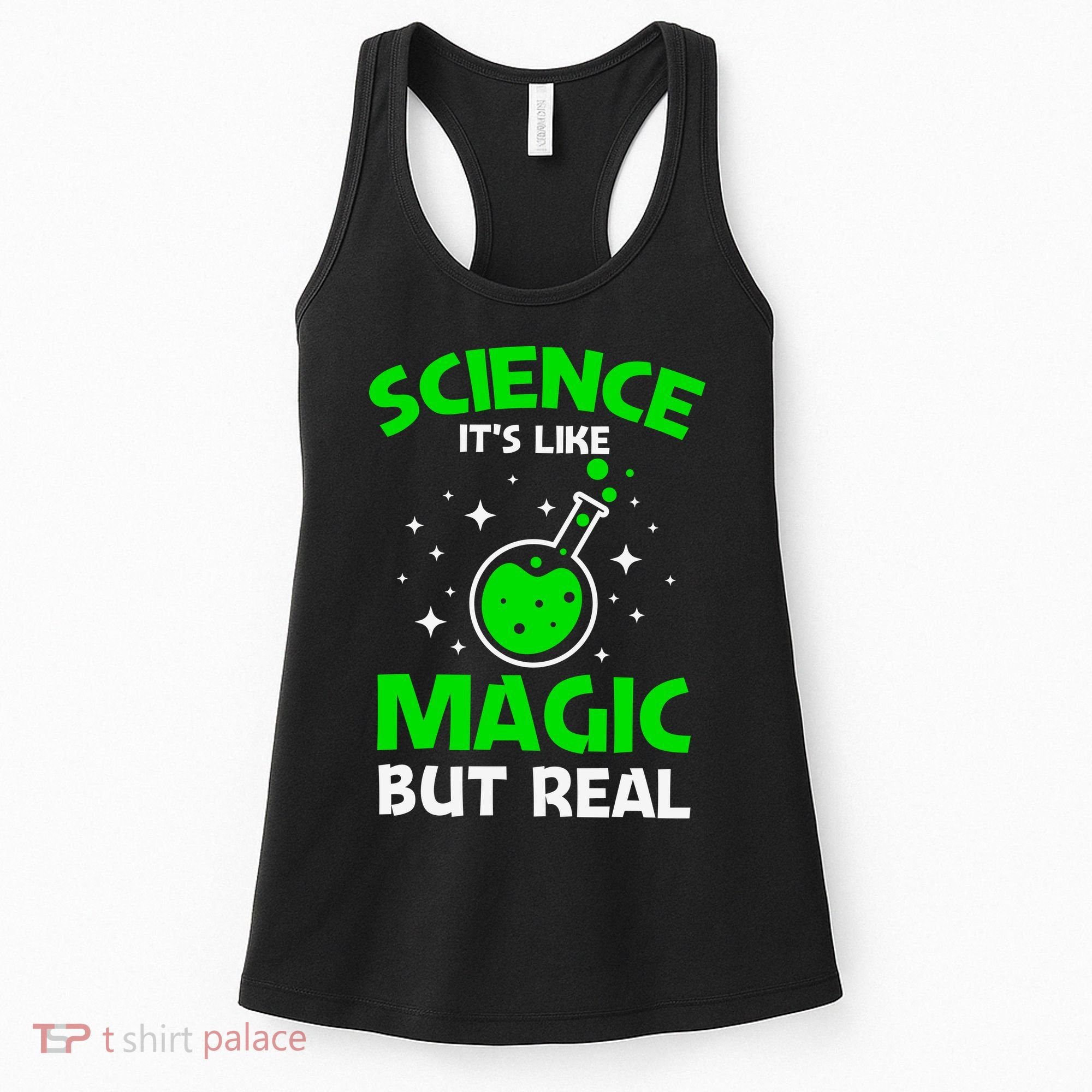 Funny Science Quote Science Teacher Retro Sunset Teacher Appreciation Women's Tank Top