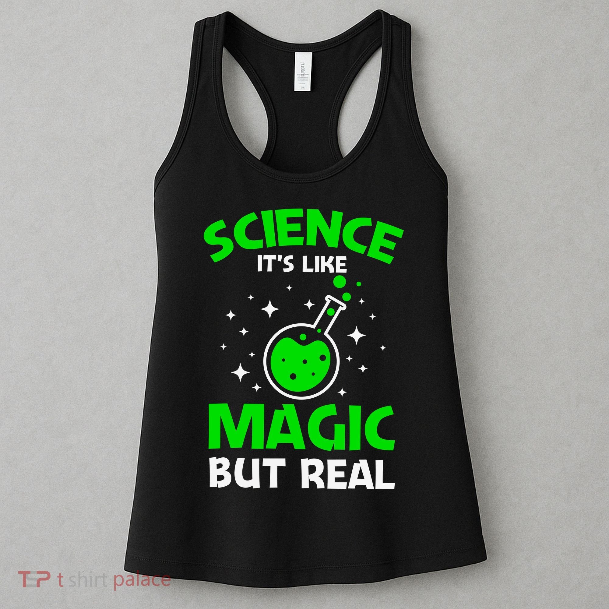 Funny Science Quote Science Teacher Retro Sunset Teacher Appreciation Women's Tank Top