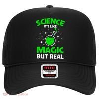 Funny Science Quote Science Teacher Retro Sunset Teacher Appreciation Hat thumb 0