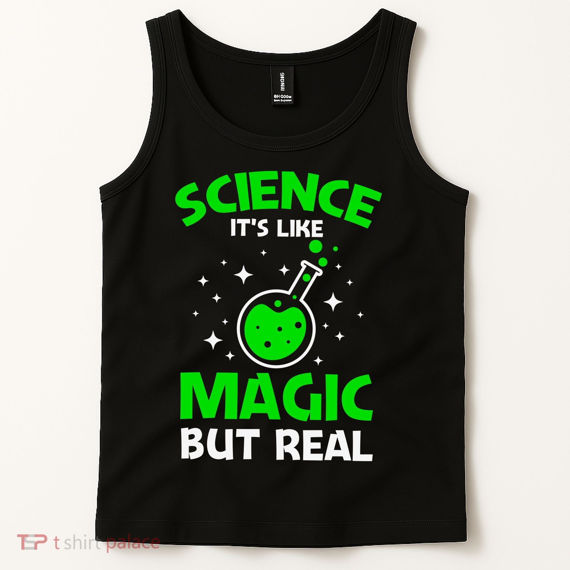 Funny Science Quote Science Teacher Retro Sunset Teacher Appreciation Tank Top