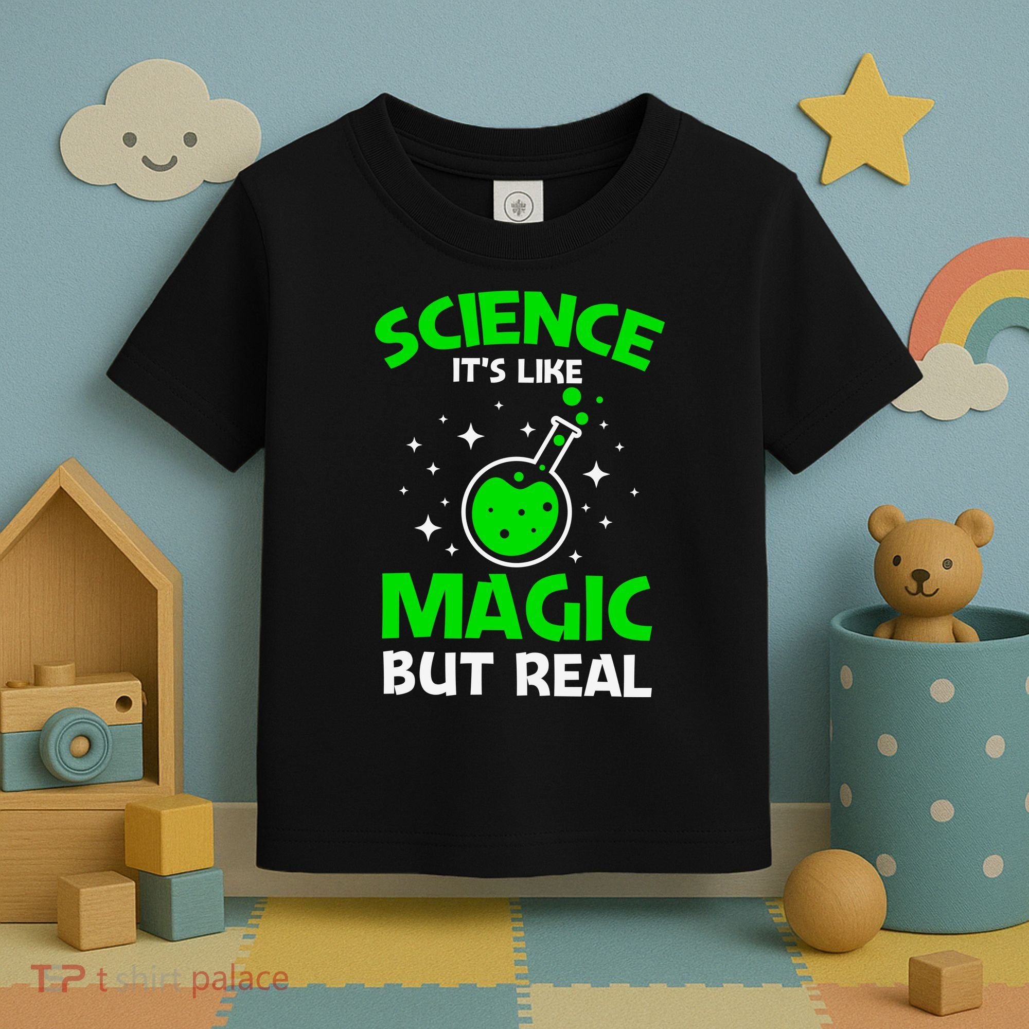 Funny Science Quote Science Teacher Retro Sunset Teacher Appreciation Toddler T-Shirt