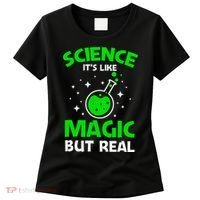 Funny Science Quote Science Teacher Retro Sunset Teacher Appreciation Women's T-Shirt thumb 0