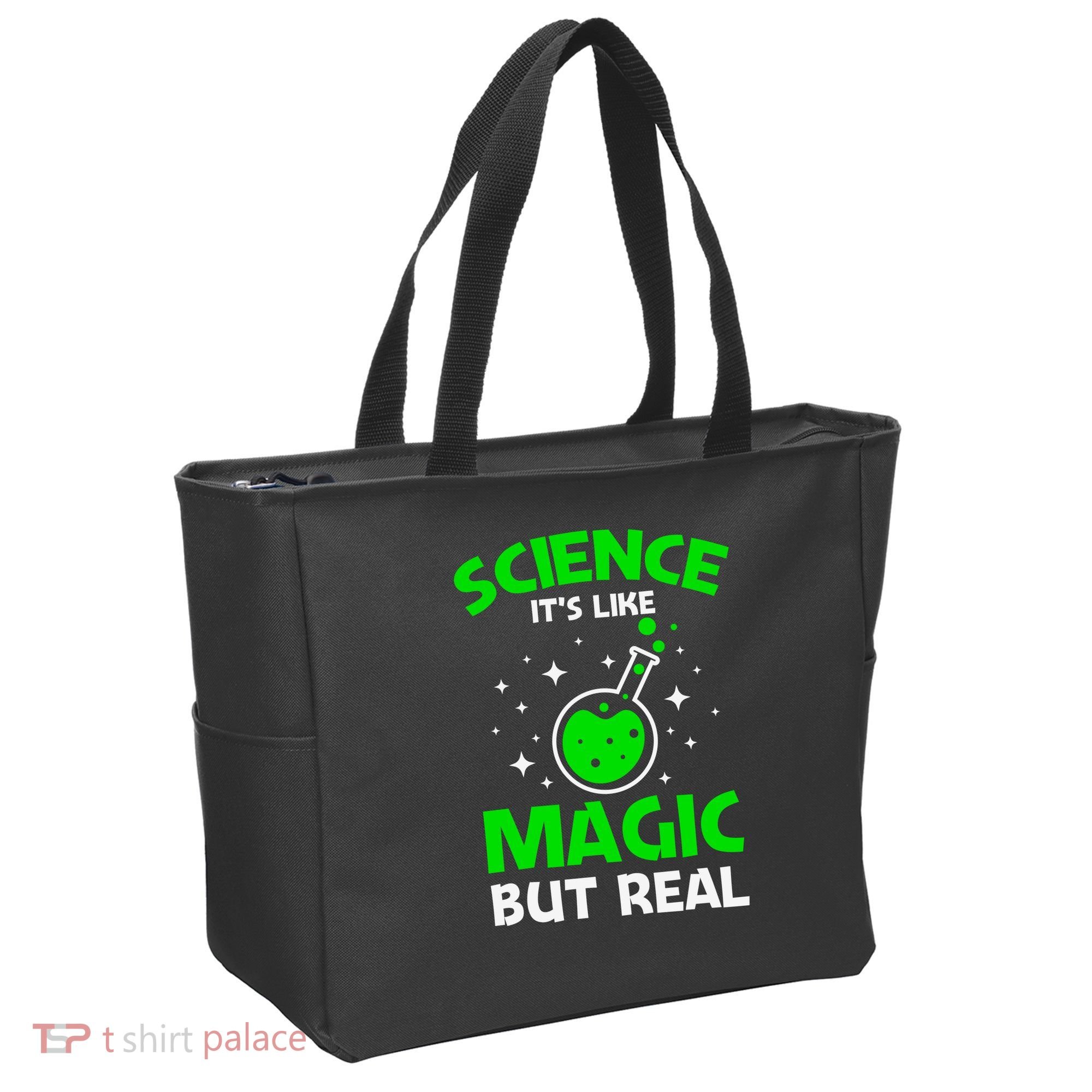 Funny Science Quote Science Teacher Retro Sunset Teacher Appreciation Tote Bag
