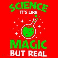 Funny Science Quote Science Teacher Retro Sunset Teacher Appreciation Santa Hat thumb 1