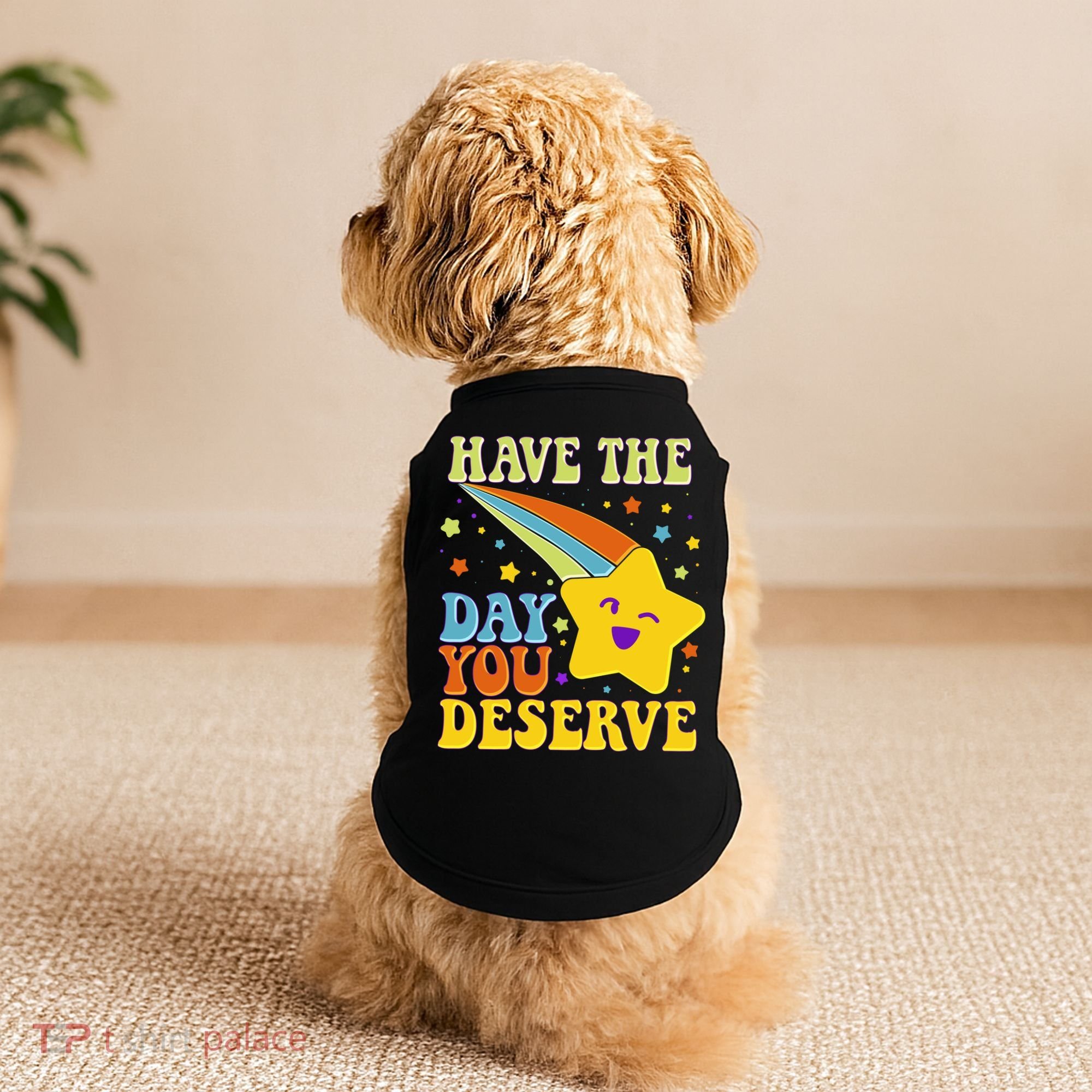 Funny Sarcastic Retro Shooting Star Doggie Tank