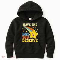 Funny Sarcastic Retro Shooting Star Kids Hoodie thumb 0