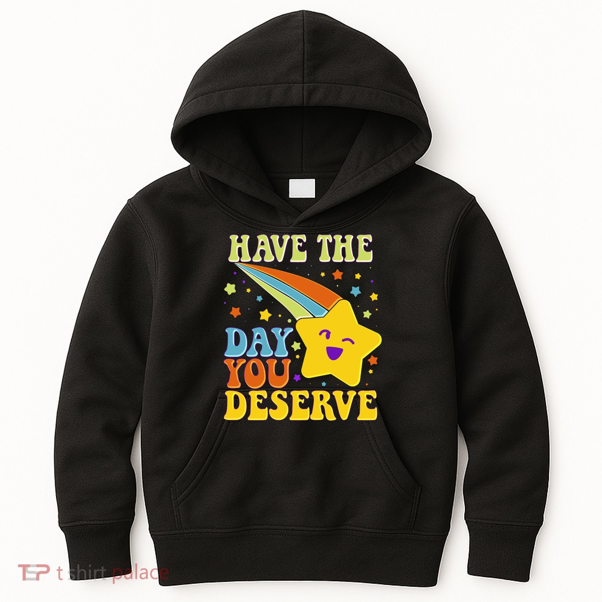 Funny Sarcastic Retro Shooting Star Kids Hoodie