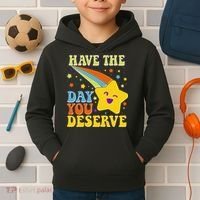 Funny Sarcastic Retro Shooting Star Kids Hoodie thumb 2
