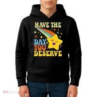 Funny Sarcastic Retro Shooting Star Kids Hoodie thumb 4
