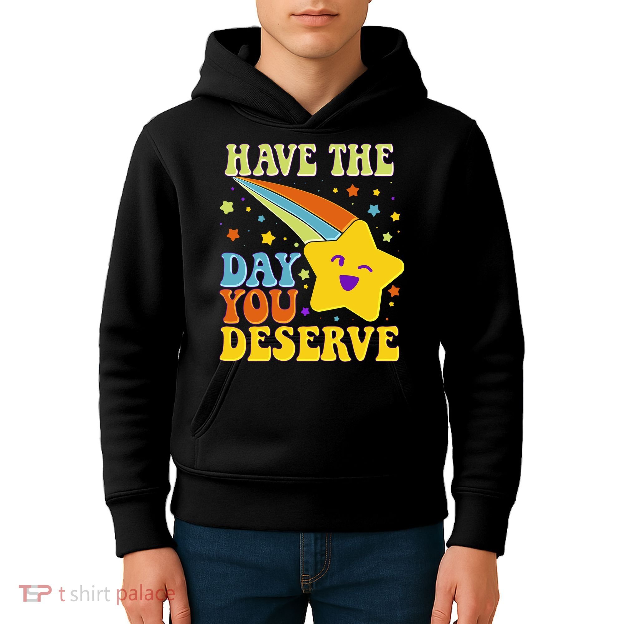 Funny Sarcastic Retro Shooting Star Kids Hoodie