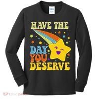 Funny Sarcastic Retro Shooting Star Kids Long Sleeve Shirt thumb 0