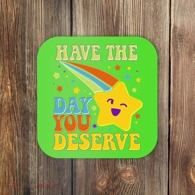 Funny Sarcastic Retro Shooting Star Coaster