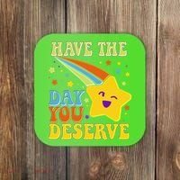 Funny Sarcastic Retro Shooting Star Coaster thumb 0