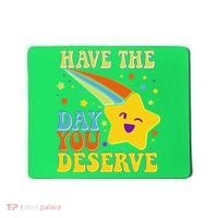 Funny Sarcastic Retro Shooting Star Mousepad thumb 0