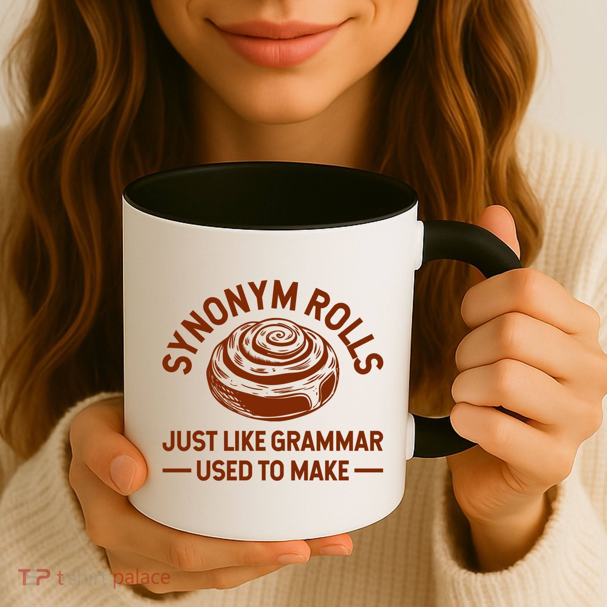 Funny Synonym Rolls Just Like Grammar Used To Make Coffee Mug