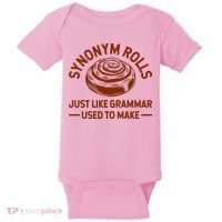 Funny Synonym Rolls Just Like Grammar Used To Make Baby Bodysuit thumb 0