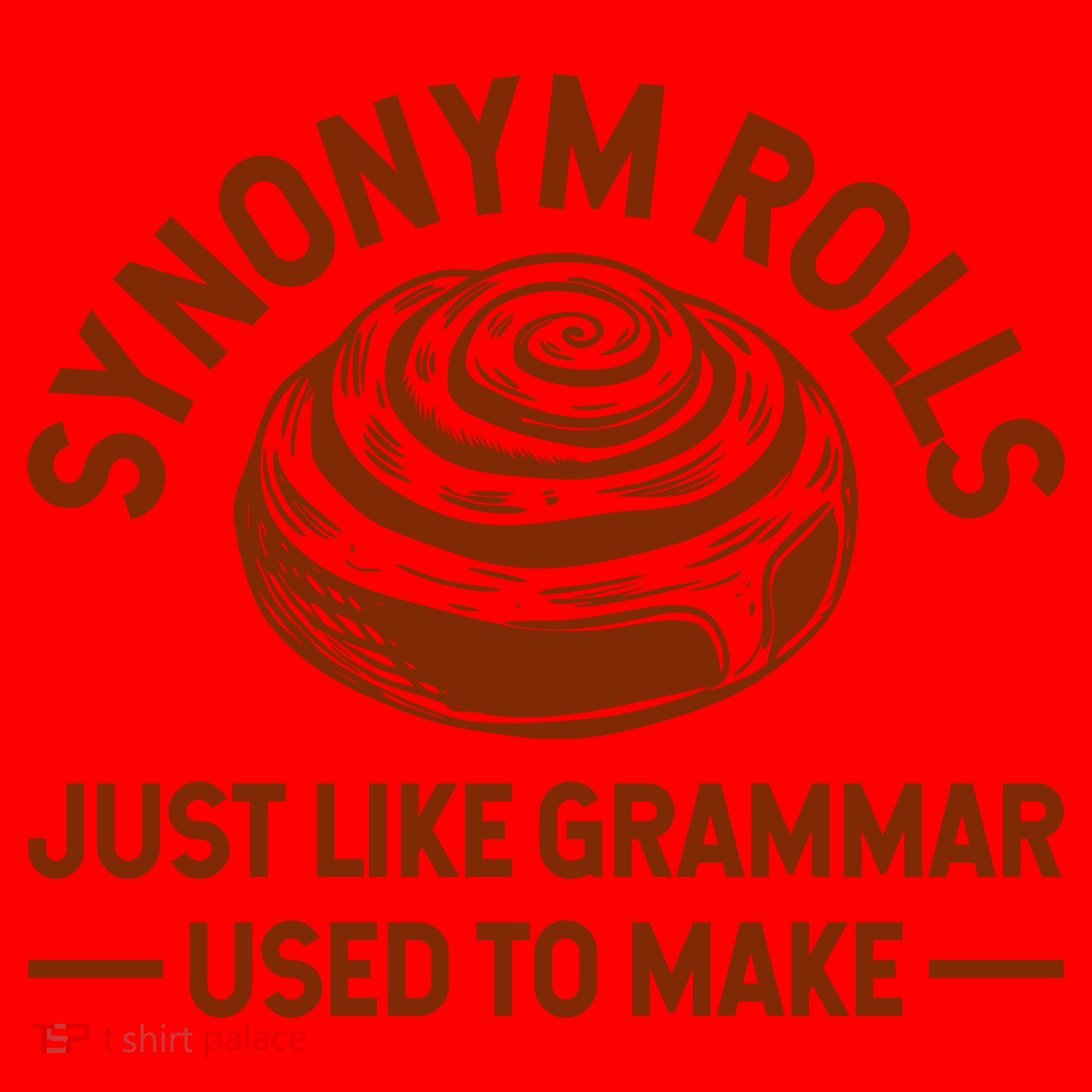 Funny Synonym Rolls Just Like Grammar Used To Make Santa Hat