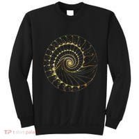 Fibonacci Spiral Ratio Mathematicians Sacred Geometry Sweatshirt thumb 0