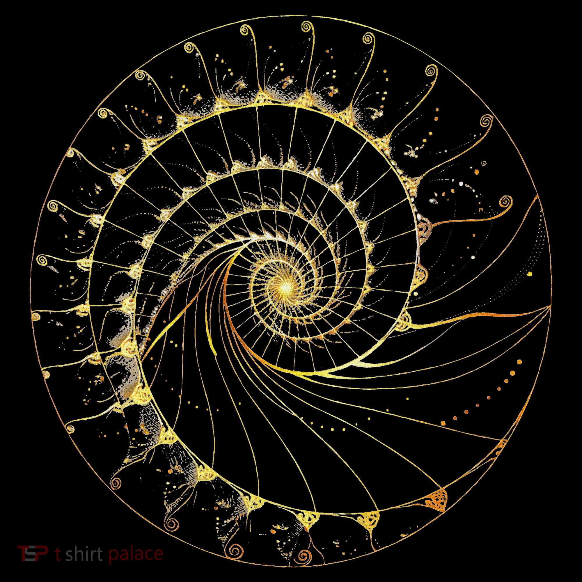 Fibonacci Spiral Ratio Mathematicians Sacred Geometry Toddler Hoodie