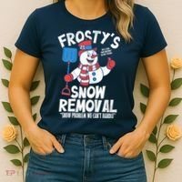 Frostys Snow Removal Women's T-Shirt thumb 2