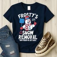 Frostys Snow Removal Women's T-Shirt thumb 3
