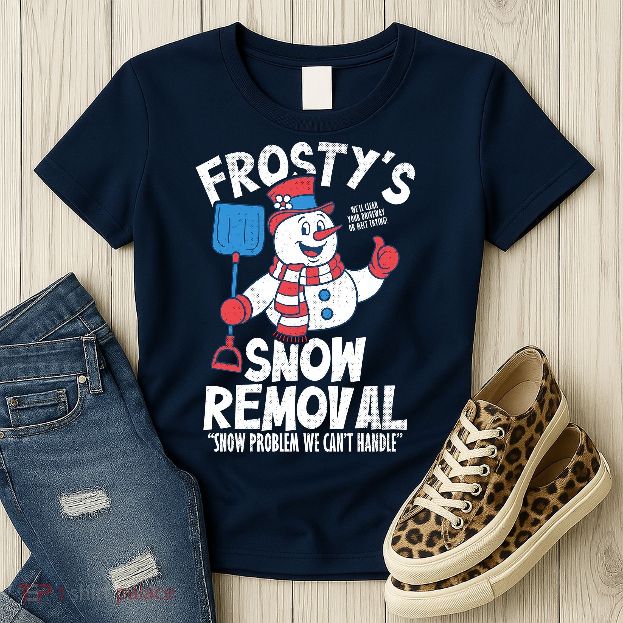 Frostys Snow Removal Women's T-Shirt