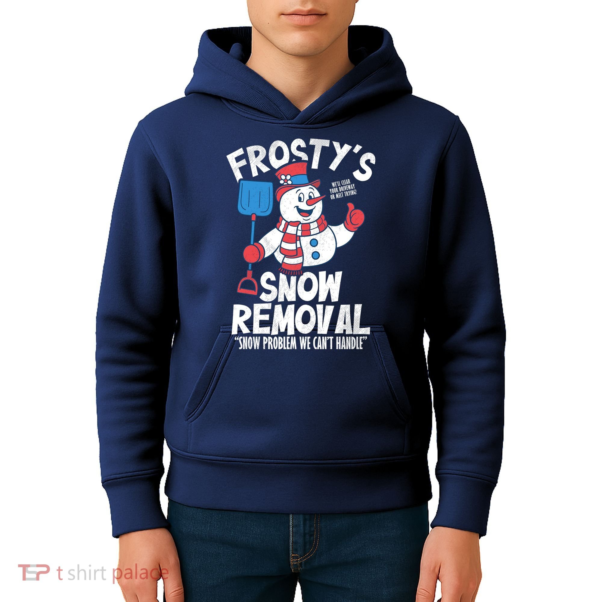 Frostys Snow Removal Kids Hoodie