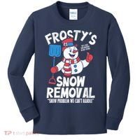 Frostys Snow Removal Kids Long Sleeve Shirt thumb 0