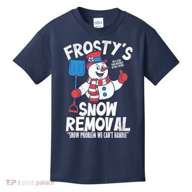 Frostys Snow Removal Kids T-Shirt
