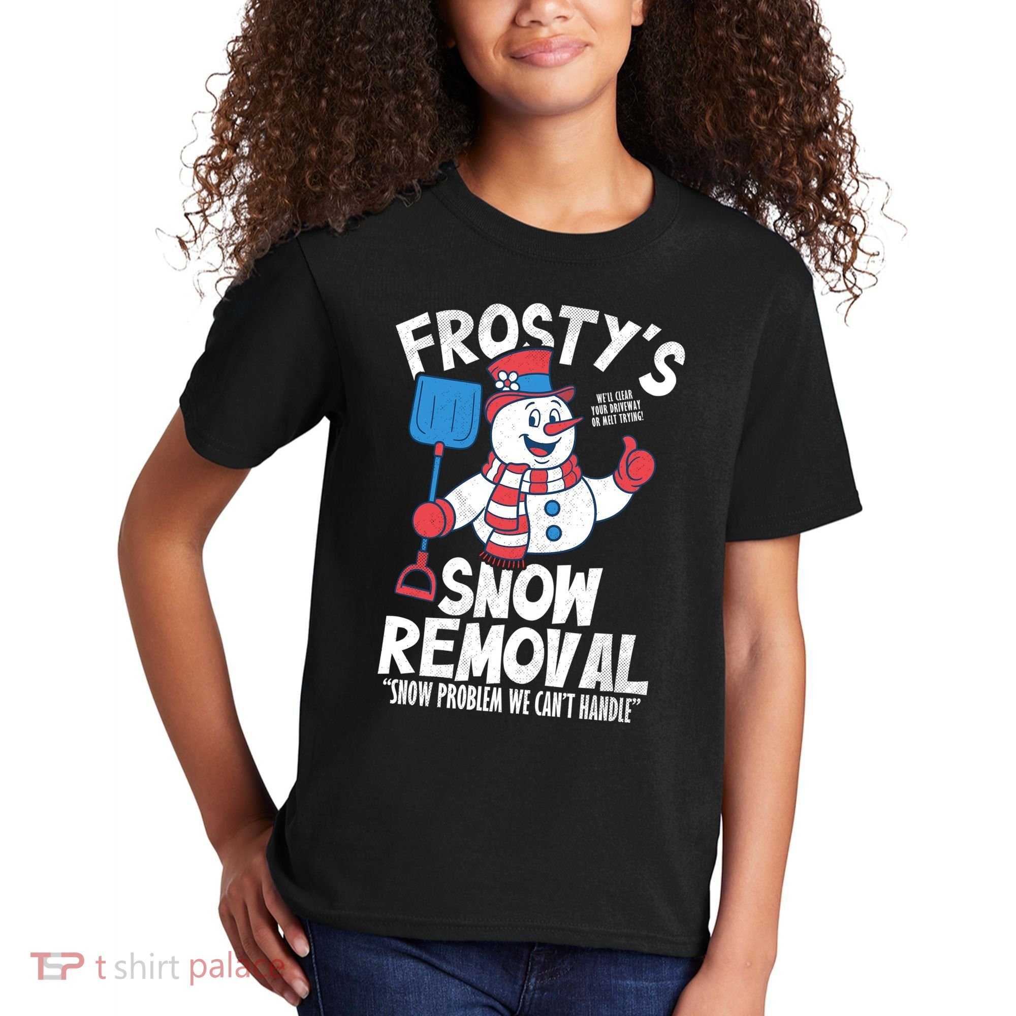 Frostys Snow Removal Kids T-Shirt