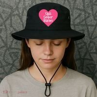 Funny Sobriety Recovery Aa Na Gift Still Sober Bitches Meaningful Gift Bucket Hat thumb 3