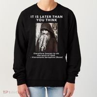 Fr Seraphim Rose Eastern Orthodox Christian Women's Sweatshirt thumb 0
