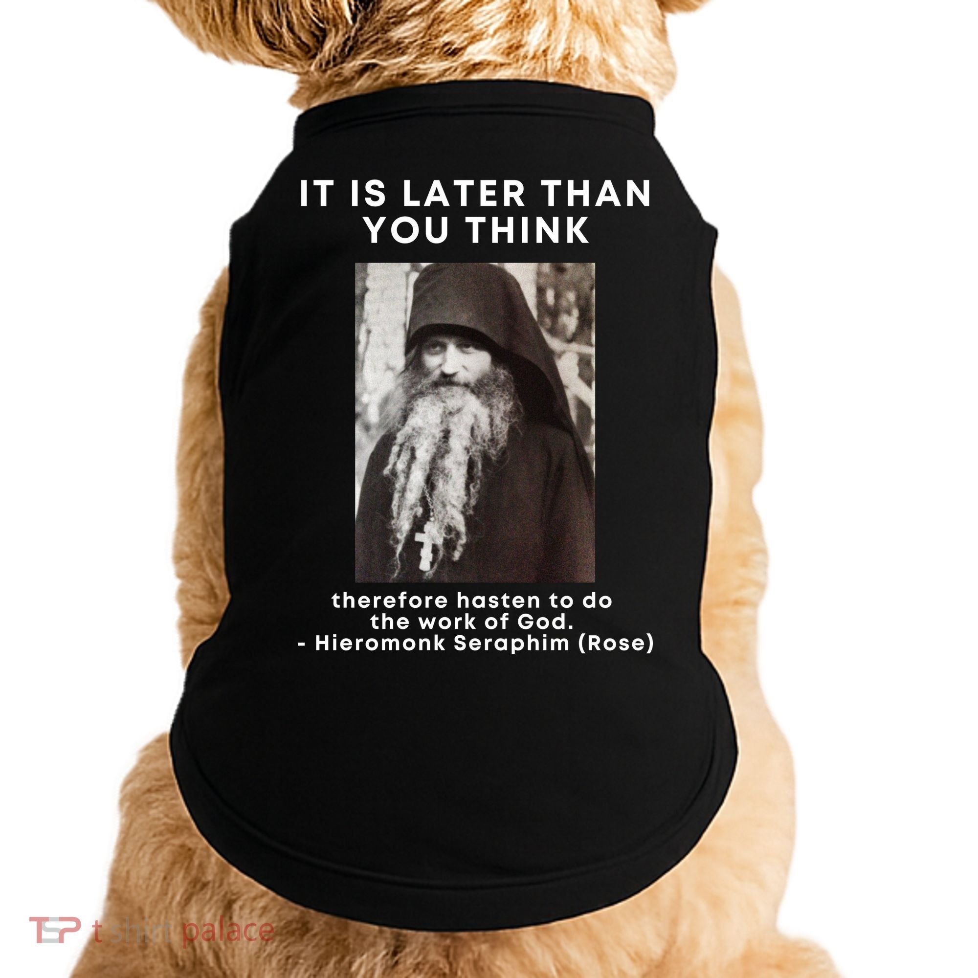 Fr Seraphim Rose Eastern Orthodox Christian Doggie Tank