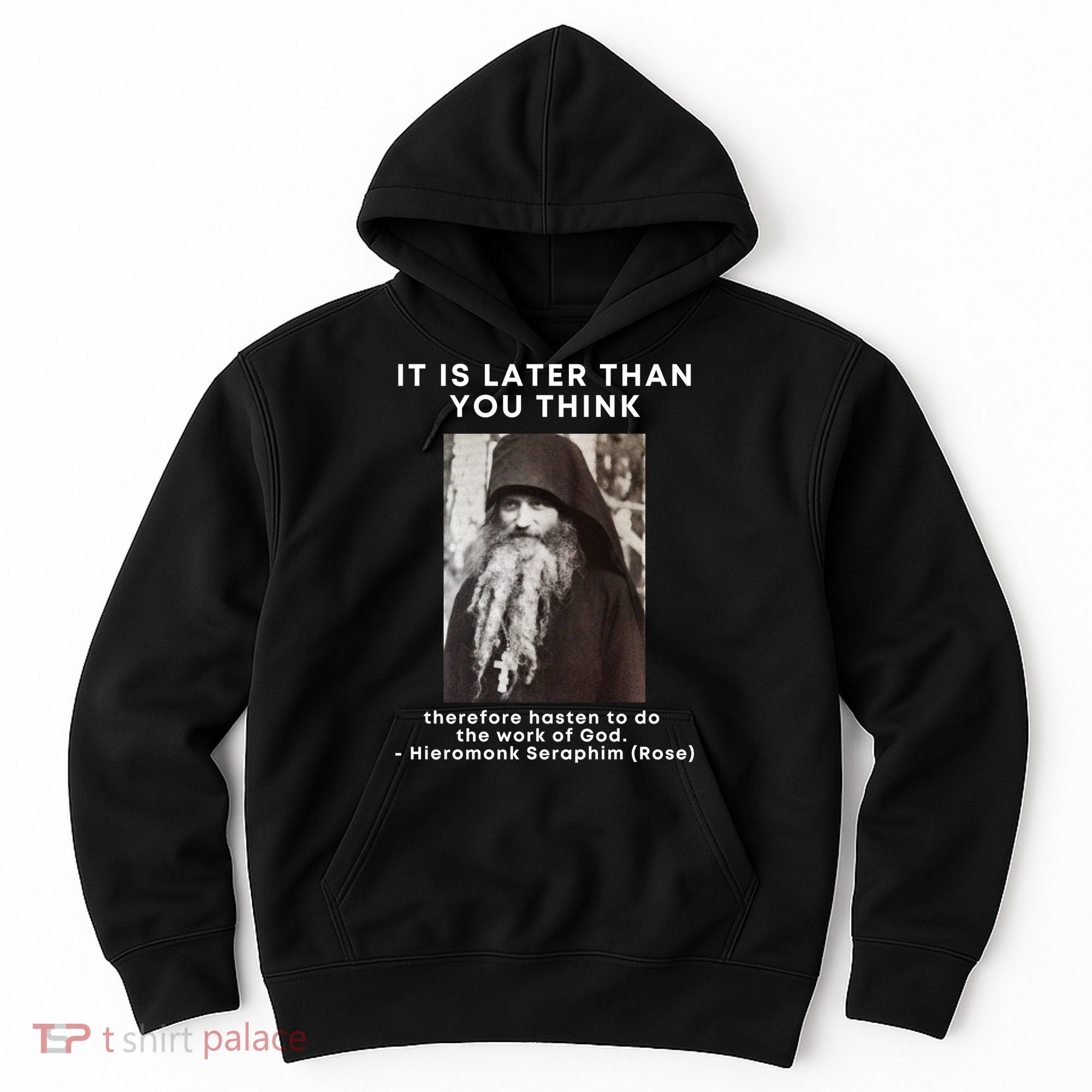 Fr Seraphim Rose Eastern Orthodox Christian Hoodie