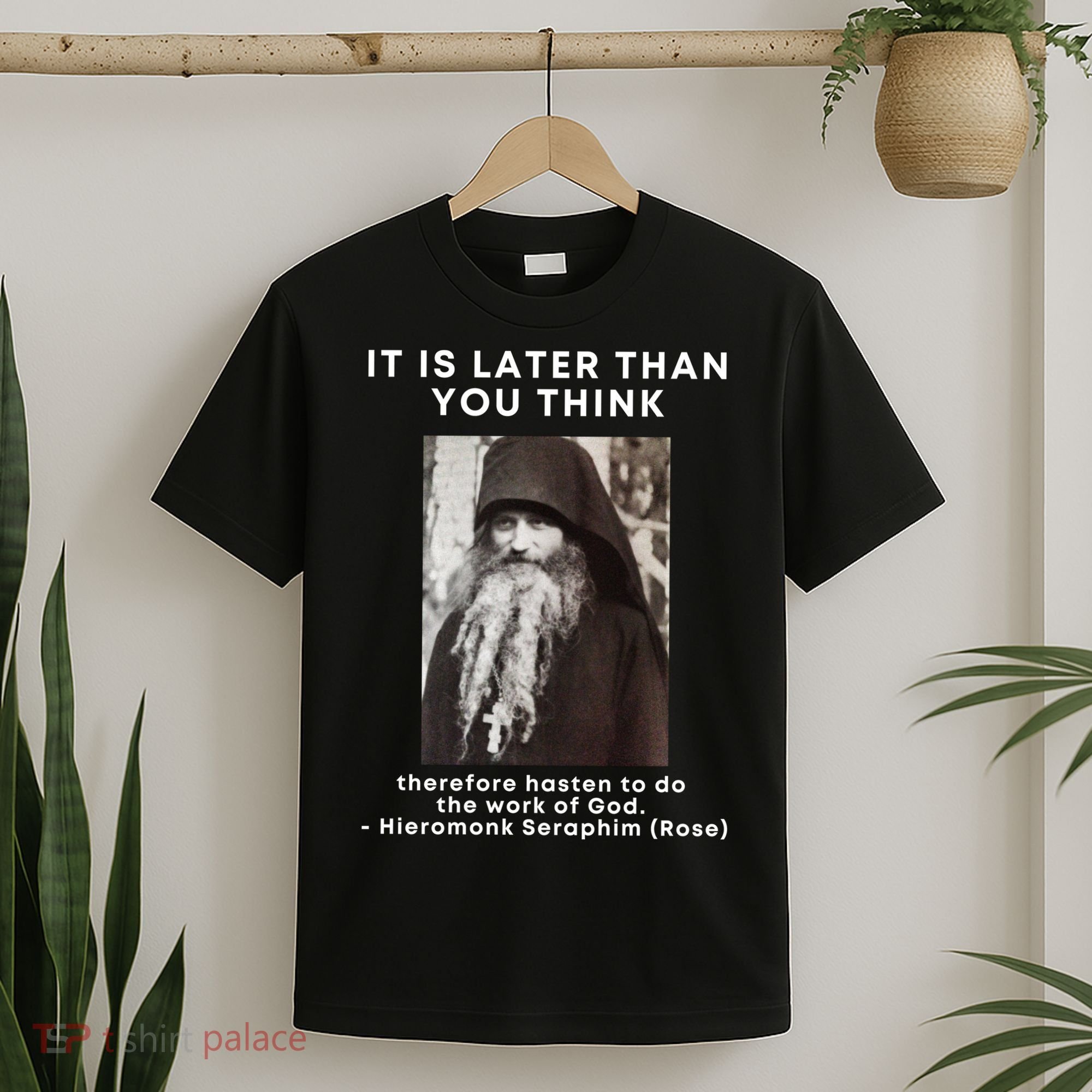 Fr Seraphim Rose Eastern Orthodox Christian T-Shirt