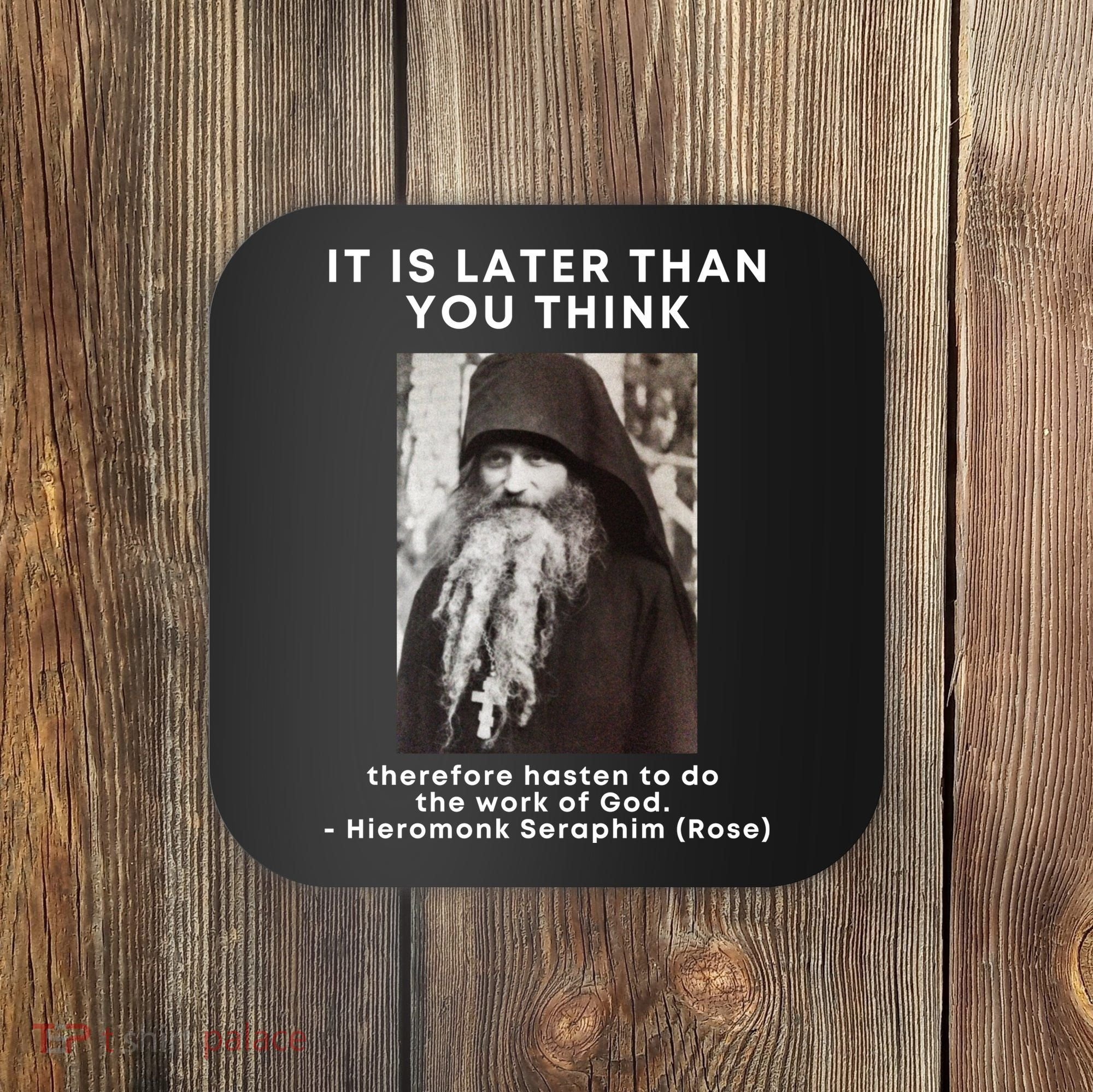 Fr Seraphim Rose Eastern Orthodox Christian Coaster