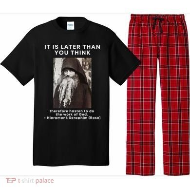 Fr Seraphim Rose Eastern Orthodox Christian Pajama Set