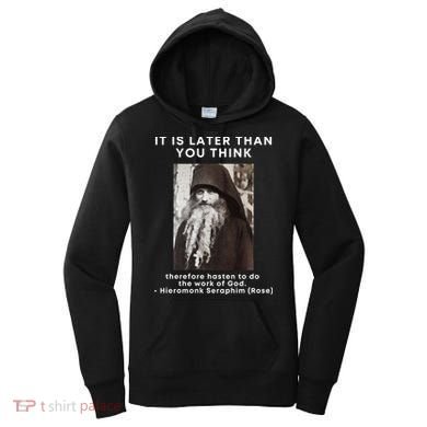 Fr Seraphim Rose Eastern Orthodox Christian Women's Hoodie