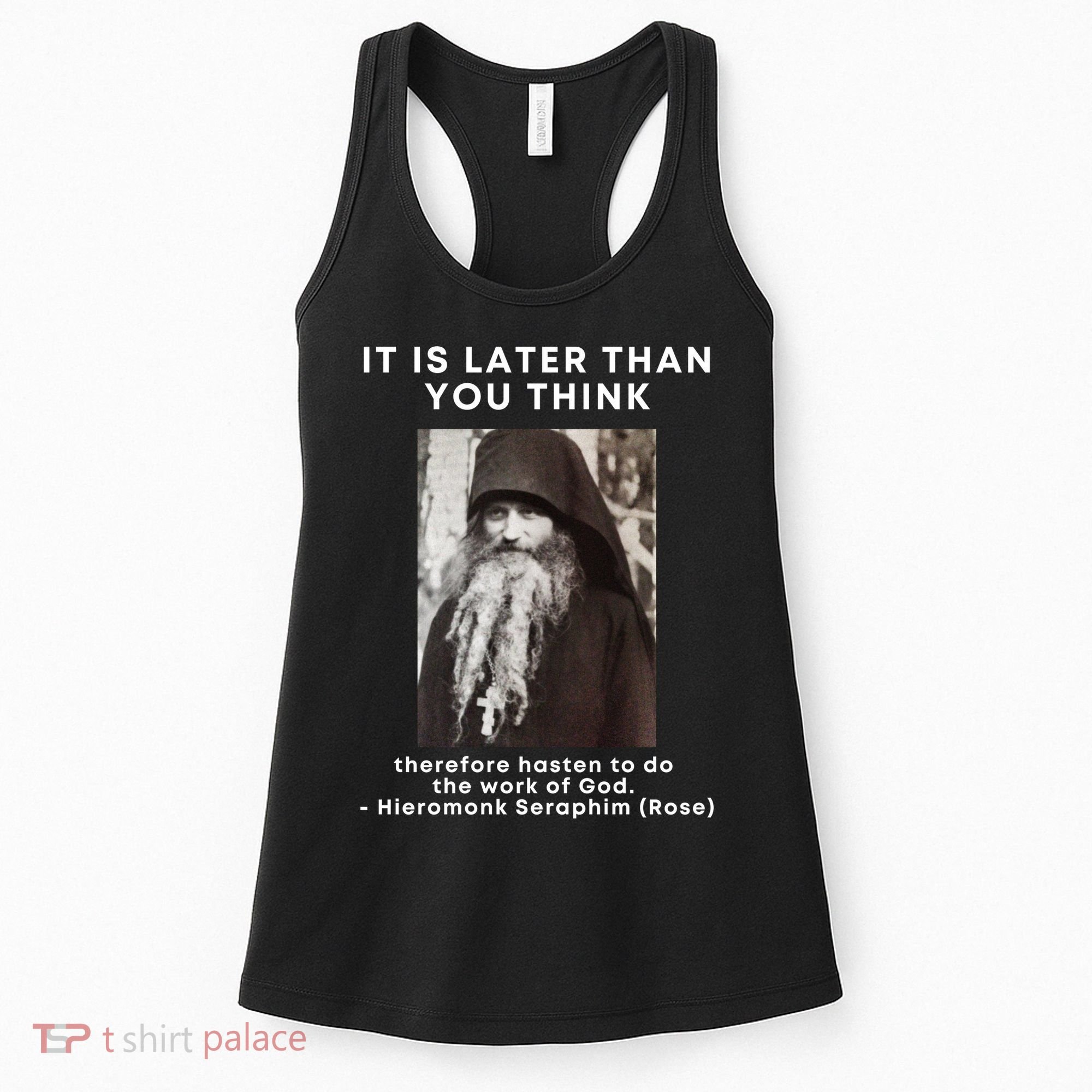Fr Seraphim Rose Eastern Orthodox Christian Women's Tank Top
