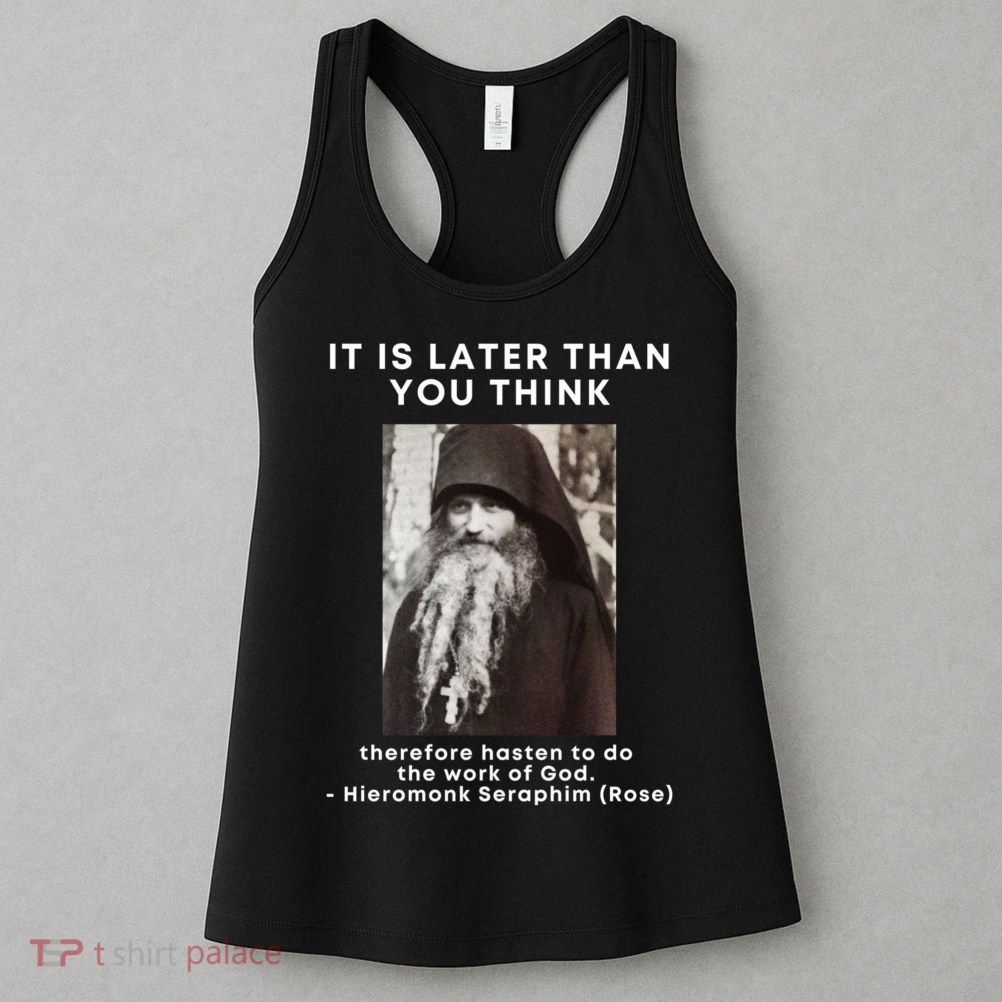 Fr Seraphim Rose Eastern Orthodox Christian Women's Tank Top