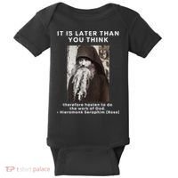 Fr Seraphim Rose Eastern Orthodox Christian Baby Bodysuit thumb 0