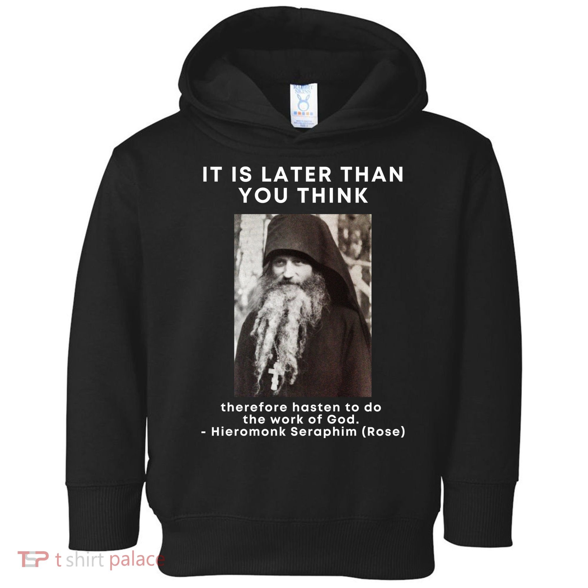 Fr Seraphim Rose Eastern Orthodox Christian Toddler Hoodie