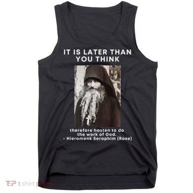 Fr Seraphim Rose Eastern Orthodox Christian Tank Top