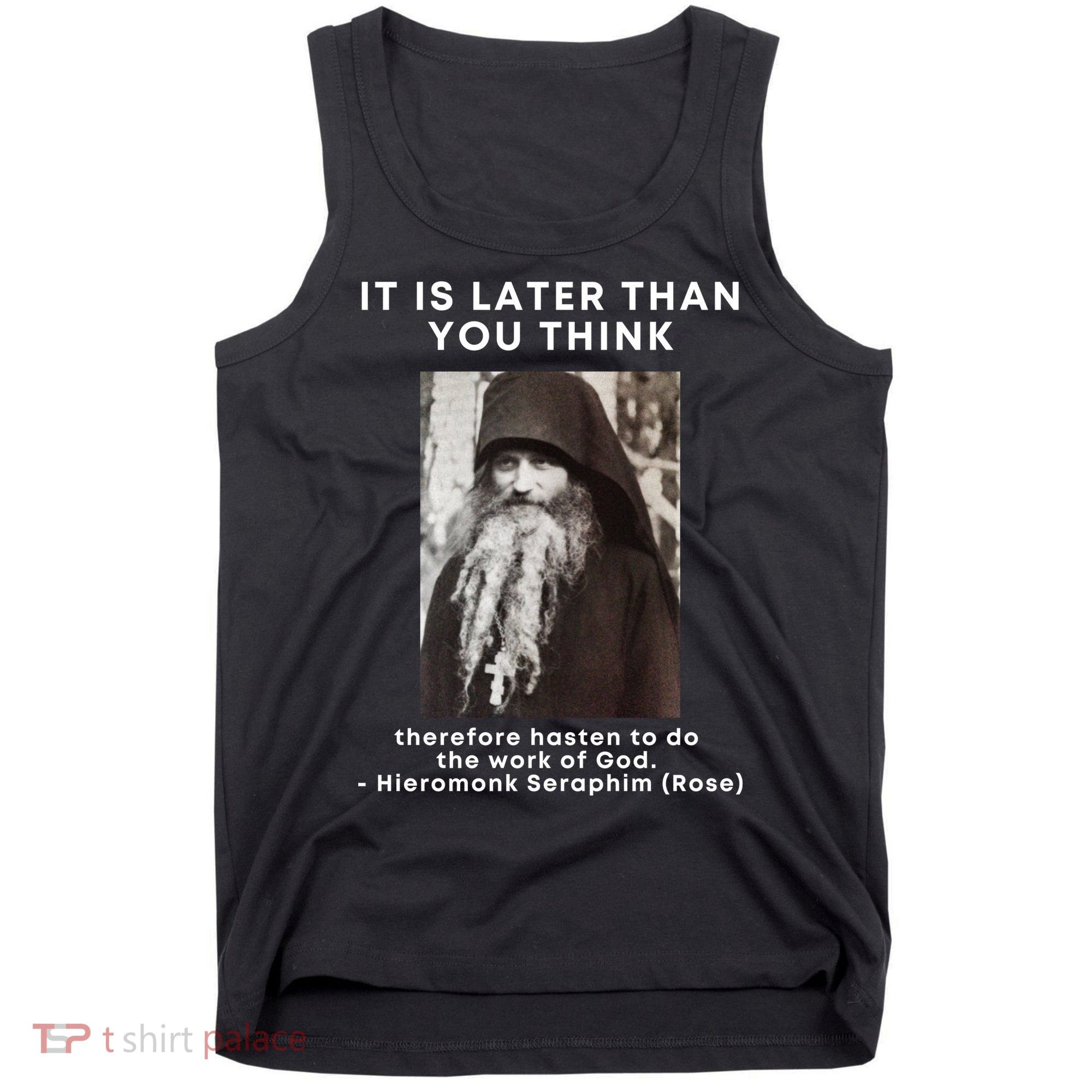 Fr Seraphim Rose Eastern Orthodox Christian Tank Top