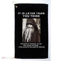 Fr Seraphim Rose Eastern Orthodox Christian Golf Towel thumb 0