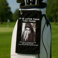 Fr Seraphim Rose Eastern Orthodox Christian Golf Towel thumb 2