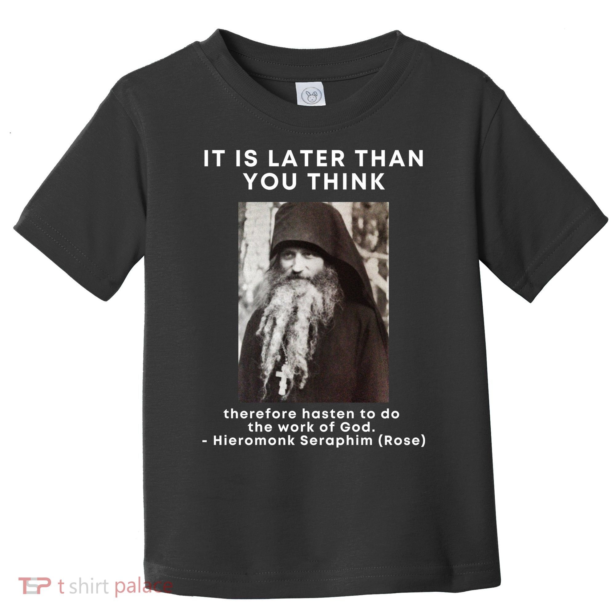 Fr Seraphim Rose Eastern Orthodox Christian Toddler T-Shirt
